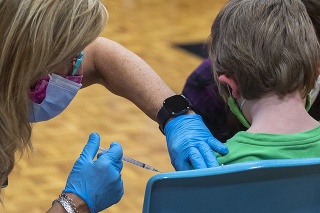 Očkovanie detí proti covidu. 