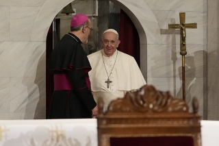 Pápež František na návšteve Cypru.