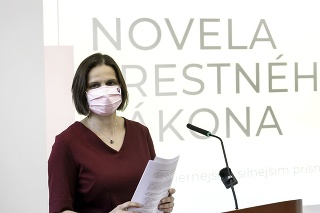 Ministerka spravodlivosti SR Mária Kolíková