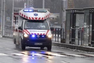 Sanitka záchrannej zdravotnej služby 