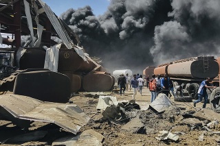 Vzdušný útok na hlavné mesto Tigrajského regiónu Mekele v Etiópii.