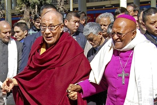 V roku2012 v indickom meste
Dharamshala s dalajlámom.