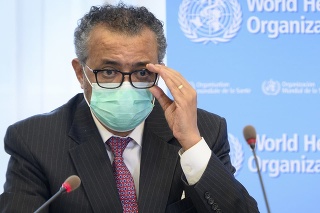 Šéf Svetovej zdravotníckej organizácie (WHO) Tedros Adhanom Ghebreyesus.
