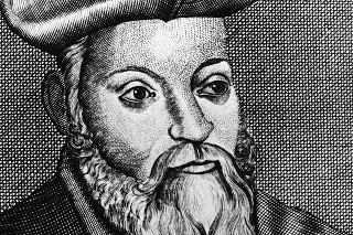 Francúzsky fyzik a astrológ Michel Nostradamus. 