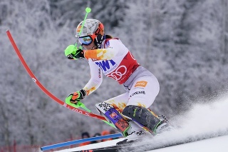 Slovenská lyžiarka Petra Vlhová v 1. kole slalomu Svetového pohára v alpskom lyžovaní v americkom Killingtone