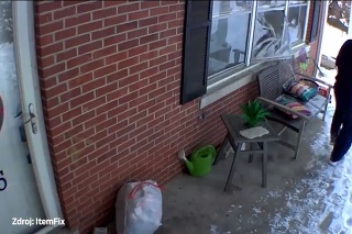 Neuveriteľné! FedEx kuriéra vystrašil pes, ktorý pri doručovaní balíka rozbil okno