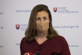 Ministerka kultúry Natália Milanová.