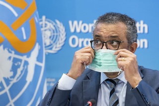 Šéf Svetovej zdravotníckej organizácie (WHO) Tedros Adhanom Ghebreyesus.