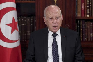 Prezident Tuniska Kajs Saíd.
