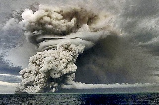 Mohutná erupcia vulkánu