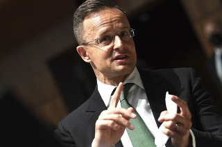  Maďarský minister zahraničných vecí a vonkajších ekonomických vzťahov Péter Szijjártó