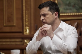 Ukrajinský prezident Volodymyr Zelenskyj