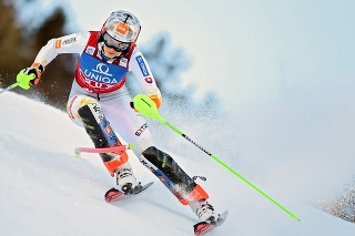Jej sezóna je zatiaľ fantastická, silná je najmä v slalome a obrovskom slalome