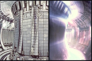 Joint European Torus - experimentálny reaktor typu tokamak v tvare kruhového prstenca (torusu), ktorý dokáže zahriať vysoko ionizovaný plyn (plazmu) na 150 miliónov stupňov Celzia, čo je desaťkrát vyššia teplota ako v strede Slnka.