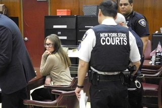 Anna Sorokin počas súdneho procesu.
