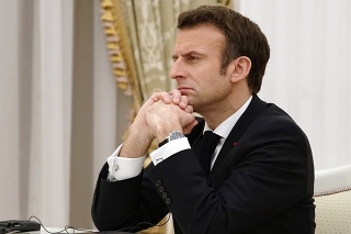 Président de la France Emmanuel Macron.
