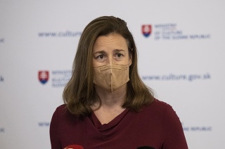 Ministerka kultúry Natália Milanová.