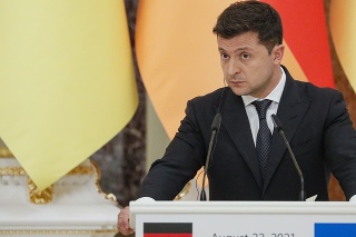 Ukrajinský prezident Volodymyr Zelenskyj