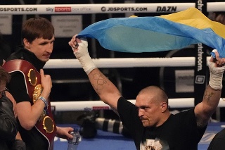 Ukrajinský boxer Oleksandr Usyk