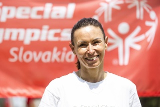 Na snímke Národná riaditeľka Špeciálnych olympiád Slovensko Eva Gažová.