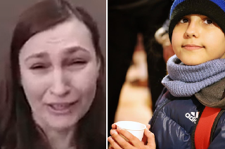 Dojatá Ukrajinka ďakuje vo videu Slovensku, že sa postarali o jej 11-ročného syna, ktorý utekajúci pred vojnou sám prekročil hranice a dostal sa do bezpečia.