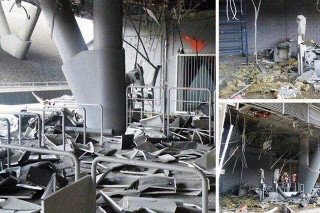 Z pohľadu na ruiny štadióna, ktorý bol pýchou celej Ukrajiny, je človeku do plaču