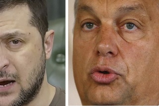 Ukrajinský prezident Volodymyr Zelenskyj sa dostal do slovnej potýčky s maďarským premiérom Viktorom Orbánom.