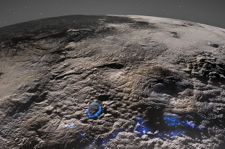 Na Plute bola identifikovaná skupina kopulovitých ľadových sopiek, ktoré sa nepodobajú ničomu inému v slnečnej sústave.