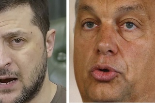 Ukrajinský prezident Volodymyr Zelenskyj sa dostal do slovnej potýčky s maďarským premiérom Viktorom Orbánom.