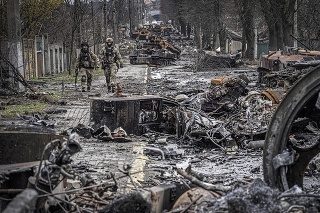 Z Kyjevského regiónu sa ruské jednotky takmer stiahli.