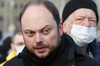 Ruský opozičný politik Vladimir Kara-Murza.