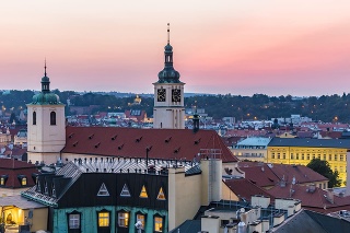 Hlavné meste Česka, Praha.
