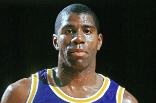 Magic Johnson sa preslávil v drese Lakers.