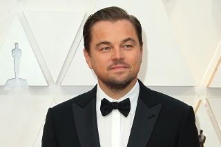 Leonardo Dicaprio na odovzdávaní Oscarov.