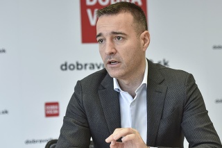 Predseda strany Dobrá voľba Tomáš Drucker