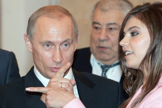 Údajná dlhoročná milenka ruského prezidenta Vladimira Putina a bývalá olympijská víťazka v gymnastike Alina Kabaevová.