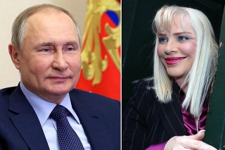 Ruský prezident Vladimir Putin a bývalá talianska pornohviezda Cicciolina.