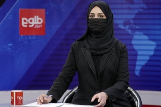 Nové nariadenie Talibanu: Všetky moderátorky televízneho spravodajstva si musia počas vysielania zakrývať tvár.