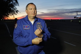  Riaditeľ ruskej kozmickej agentúry Roskozmos Dmitrij Rogozin