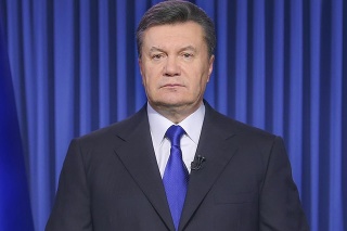 Zosadený ukrajinský prezident Viktor Janukovyč.