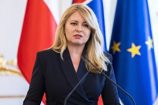 Na snímke prezidentka SR Zuzana Čaputová.