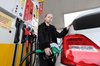 Ľudia by nižšie ceny benzínu uvítali.
