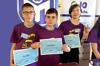 Titul najmúdrejších žiakov na Slovensku si právom vyslúžili títo traja mladí géniovia.