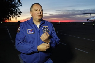  Riaditeľ ruskej kozmickej agentúry Roskozmos Dmitrij Rogozin