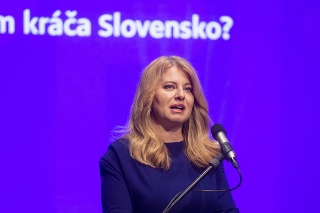 Na snímke prezidentka SR Zuzana Čaputová.