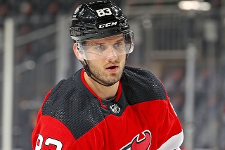Christián Jaroš  v drese NJ Devils. 