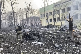 Aj takto je Mariupol zničený.