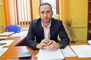 Gelnický primátor Dušan Tomaško (35) na úrade