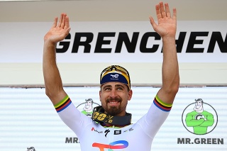 Peter Sagan triumfoval v 3. etape pretekov Okolo Švajčiarska. 