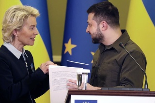 Von der Leyenová v Kyjeve podporila snahu Ukrajiny o členstvo v EÚ